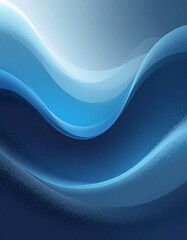 Obraz premium Blue gray grainy background, smooth dark to light gradient noise texture abstract banner poster header backdrop design