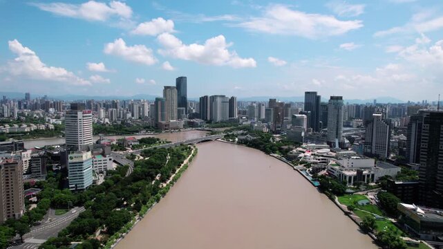 Ningbo Sanjiangkou Urban Architectural Landscape
