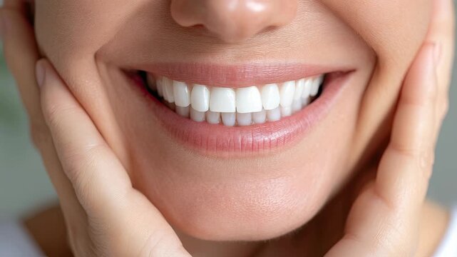 Bright smile transformation highlights confidence boost through cosmetic dental treatment in a welcoming clinic environment