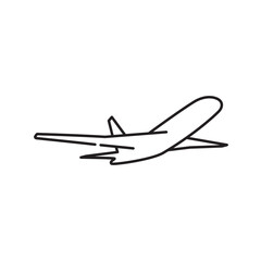 Plane icon design template
