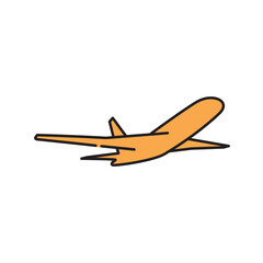 Plane icon design template
