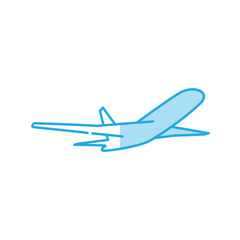 Plane icon design template