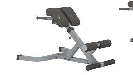 3d rendering machine hyperextension