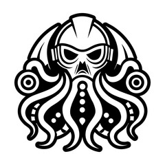Obraz premium Glyph style icon showing a jaguatirica symbol