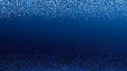 Obraz premium Blue Background with Blue Glitter Border