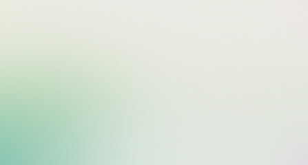 Obraz premium Soft Green and White Grainy Gradient Background Texture