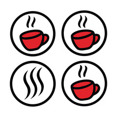 Coffee Cup Hot Drink Vector Illustration