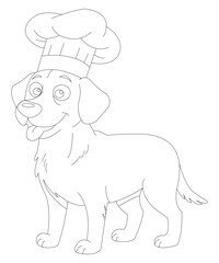 funny cats coloring page for kids