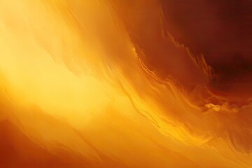 Abstract, golden-hued digital art showcasing flowing, textured layers of light and shadow