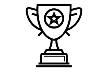 Trophy icon, a symbol of victory and achievement