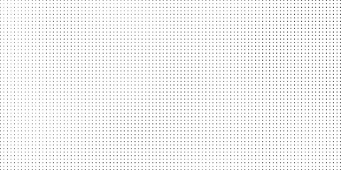 Black Noise Texture On White Background. Dotted Futuristic Backdrop. Halftone Comic Grunge Pattern. Irregular Grain Overlay Bg.