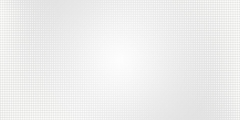 Dot white gray wave light technology texture background. Abstract dotted Vector Illustration