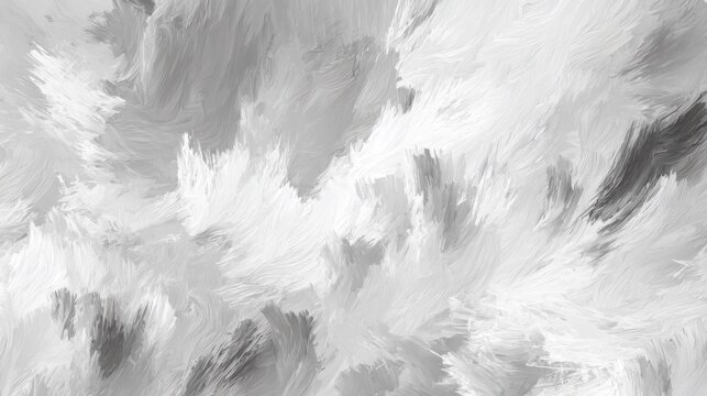 A dynamic abstract background with textured oil paint strokes in shades of gray and white creating a dramatic and energetic effect