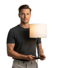 modern table lamps stylish bedside lamps for contemporary lighting solutions for home decor on transparent background