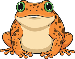 Cute Cartoon Frog
