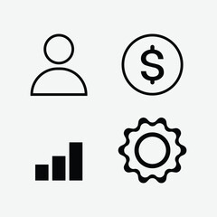 Download a professional flat-style B2C (Business to Consumer) icon set featuring 25 modern vector icons for digital marketing, e-commerce, customer experience, and retail sales.