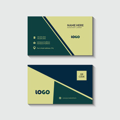 Elegant business card design for professionals