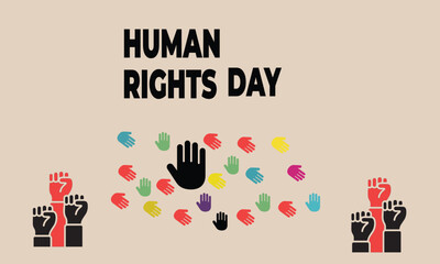 World human rights day banner