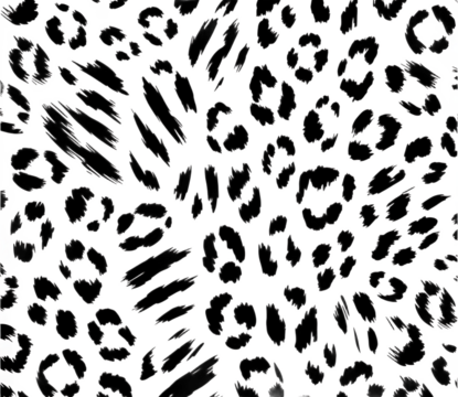 Leopard vector Seamless pattern Animal zebra print