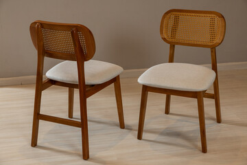 Fototapeta premium Home decor furniture collection – tables, chairs and sofas