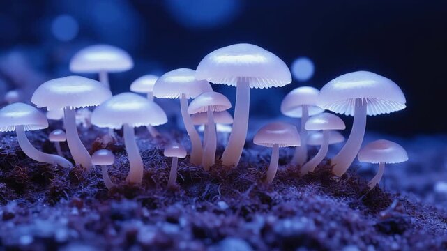 Mold colony spreading on a slice of bread, illustrating fungal growth, organic decomposition, and the natural process of microbial activity