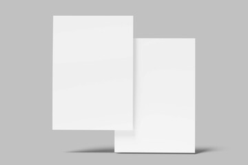 A5 Brosur Mockup Your Design Here