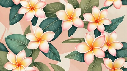 ✨ Fondo floral premium con gradiente cálido. Diseño minimalista y elegante para pantallas de laptop o PC. Transmite calidez y relajación. Wallpaper HD de alta calidad.