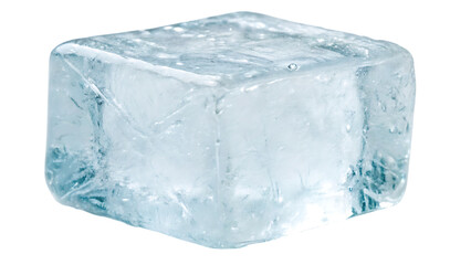 Obraz premium ice cubes isolated on white background
