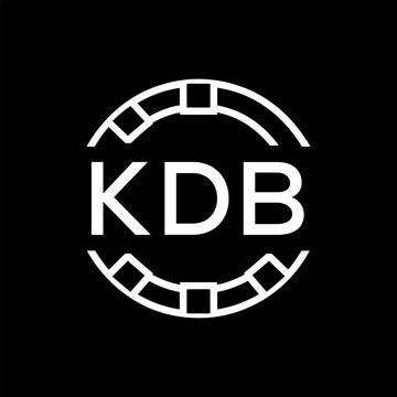 Clean Line Art Monogram Emblem for Brands, KDB Later Logo, Unique Letter  Logo with Circular Motif, 

KDB logo, minimalist, KDB modern, circle, KDB monogram, letter KDB mark, KDB  geometric, KDB abstr