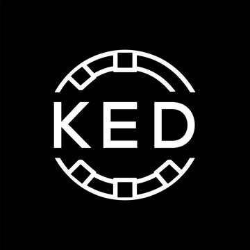 Clean Line Art Monogram Emblem for Brands, KED Later Logo, Unique Letter  Logo with Circular Motif, 

KED logo, minimalist, KED modern, circle, KED monogram, letter KED mark, KED  geometric, KED abstr