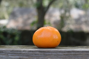 Ripe orange tangerine