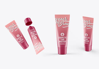 Cosmetic Tube Mockup