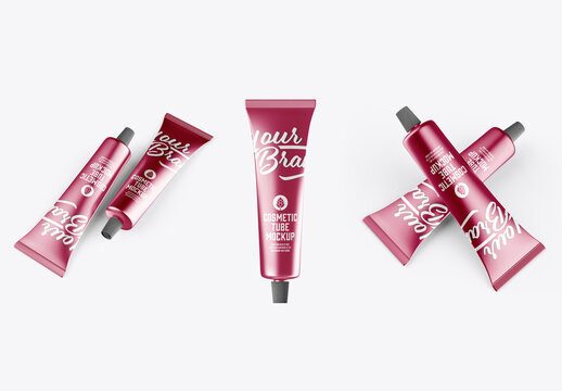 Cosmetic Tube Mockup