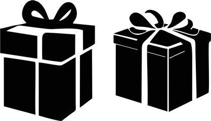 Two Gift Boxes Icon