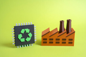 Factory and processing technologies. Environmental conservation and waste savings. Waste-free production, recycled raw materials, and resource efficiency