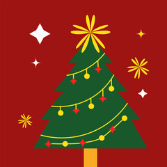 Joyful Christmas Tree Glow