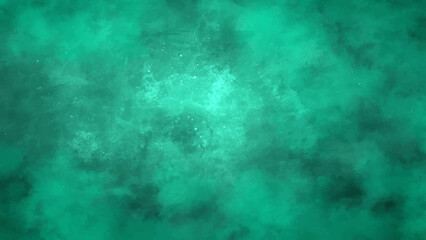 Abstract textured background with teal and turquoise color palette. Mottled, grunge appearance with subtle gradients and organic speckled patterns. Aged concrete or oxidized metal, with darker patches