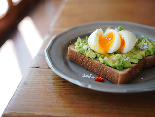 Avocado Toast with Soft-Boiled Egg