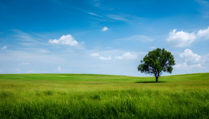 Landscape green backgrounds grassland.