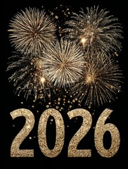 Celebrate New Year's Eve 2026 with a dazzling fireworks display welcoming the new year in style