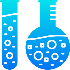 science blue icon