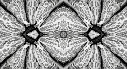 orange fruit on black background