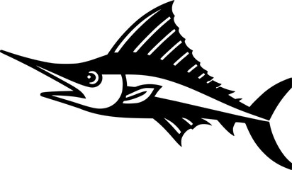 Swordfish Icon sign, symbol, vector, art
