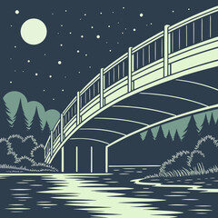 Cosmic Reflective Bridge