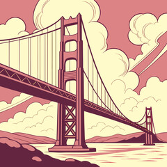 Ethereal Cloud Bridges