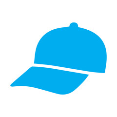 Blue Baseball Cap Icon