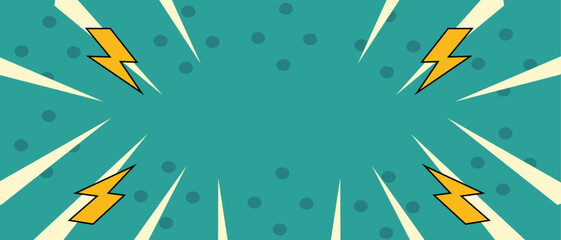 Comic Style Background Pack, retro, cartoon, superhero, explosion,