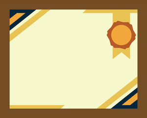 Certificate Design Template Vectors