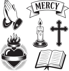 Faith Vector Graphic Set