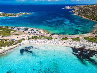 Rena di Ponente & Rena di Levante (Spiaggia dei Due Mari), Sardinia – Aerial View
